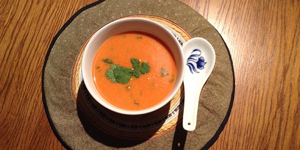 Thai fish soup